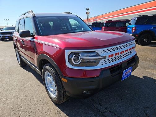 Ruby Red Metallic 2026 Ford Bronco Sport Heritage