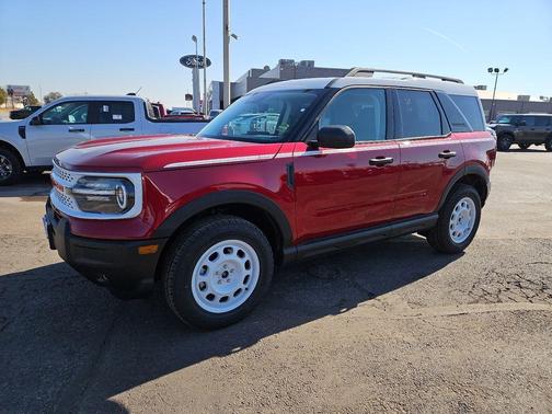 Ruby Red Metallic 2026 Ford Bronco Sport Heritage