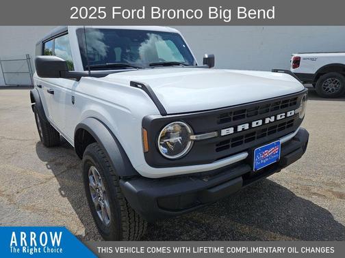 Oxford White 2025 Ford Bronco Big Bend