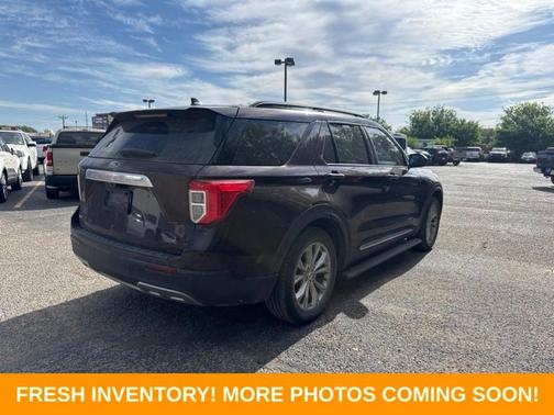 Red Metallic 2023 Ford Explorer XLT
