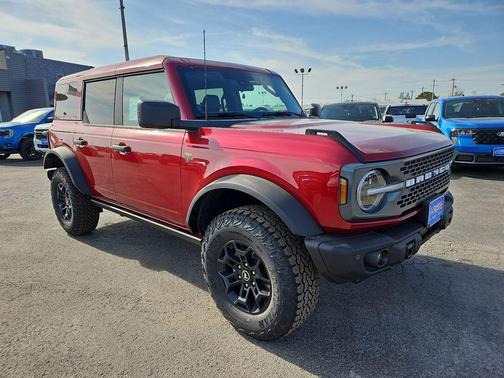 Red 2026 Ford Bronco Badlands