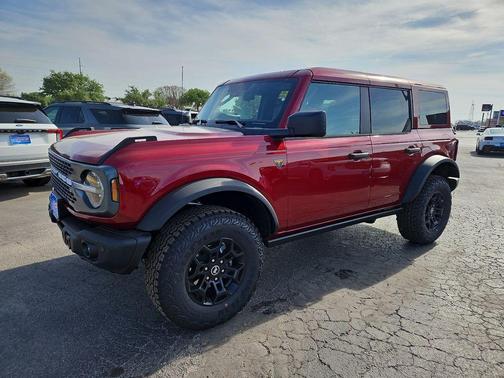 Red 2026 Ford Bronco Badlands