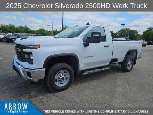 Summit White 2025 Chevrolet Silverado 2500 WT