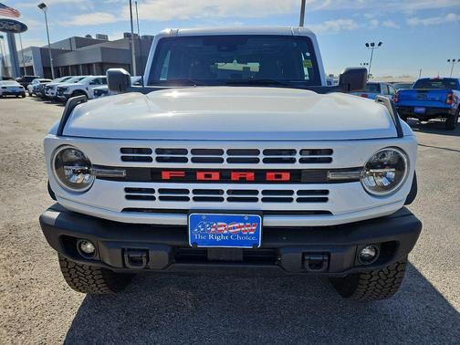 Oxford White 2026 Ford Bronco Heritage Edition