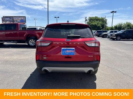 Red Metallic 2022 Ford Escape SE