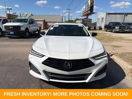 White 2024 Acura TLX Technology