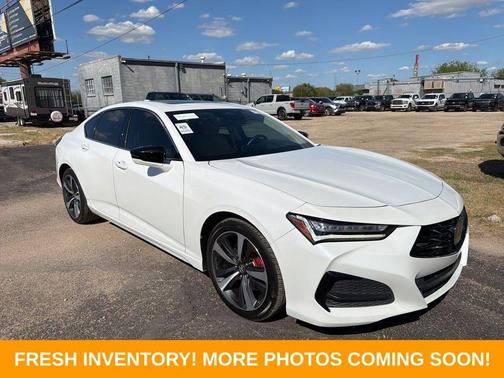 White 2024 Acura TLX Technology