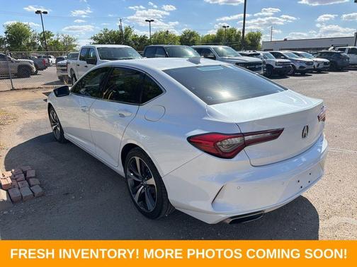 White 2024 Acura TLX Technology