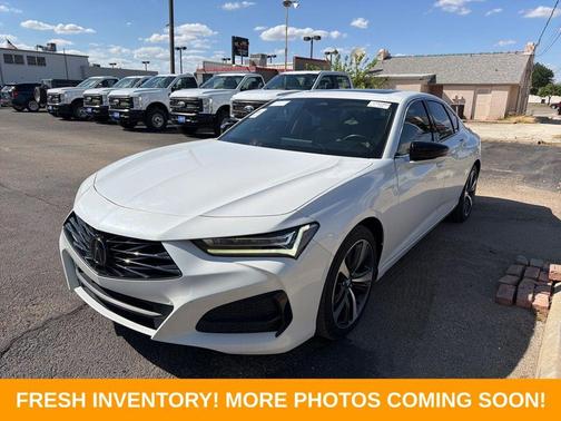 White 2024 Acura TLX Technology