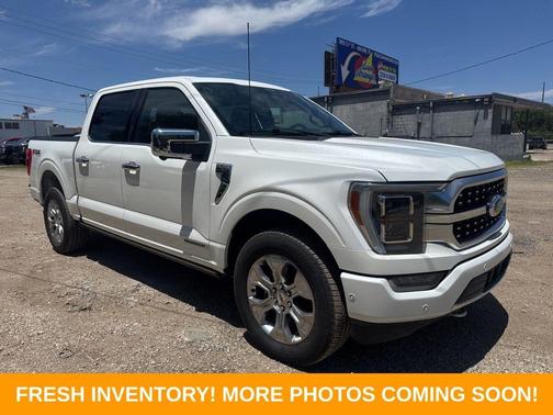 White Metallic 2023 Ford F-150 Platinum