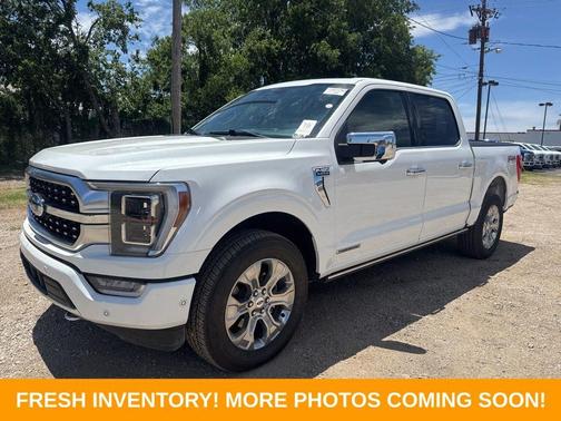 White Metallic 2023 Ford F-150 Platinum