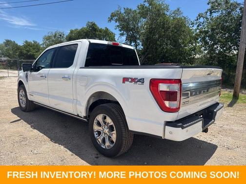 White Metallic 2023 Ford F-150 Platinum