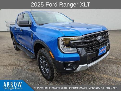 Blue Metallic 2025 Ford Ranger XLT
