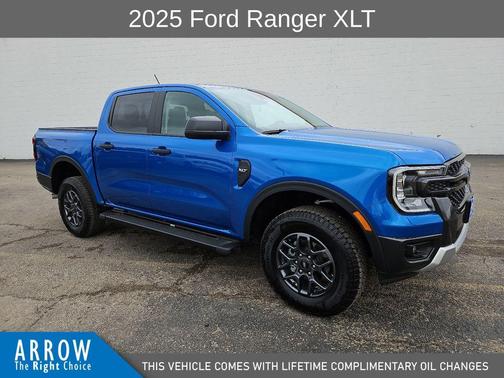 Blue Metallic 2025 Ford Ranger XLT
