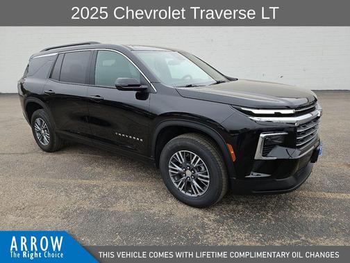 Mosaic Black Metallic 2025 Chevrolet Traverse LT