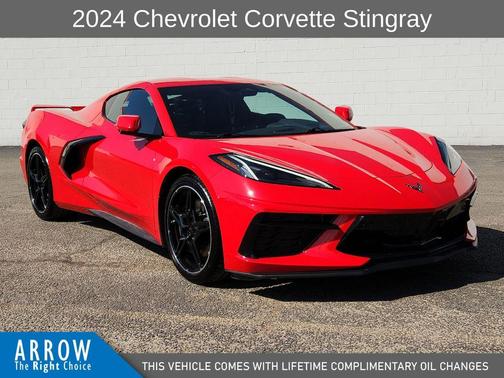 Torch Red 2024 Chevrolet Corvette Stingray w/2LT