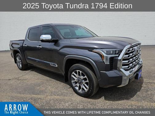 Magnetic Gray Metallic 2025 Toyota Tundra 1794 Edition