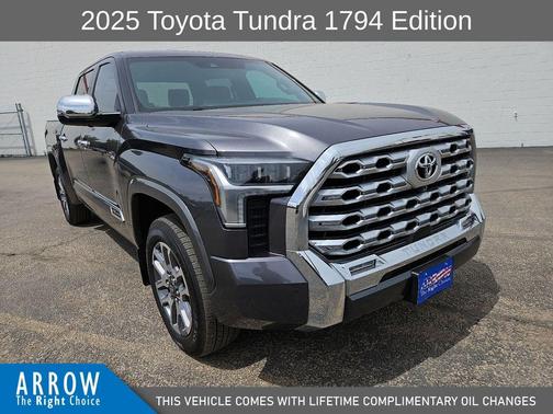 Magnetic Gray Metallic 2025 Toyota Tundra 1794 Edition