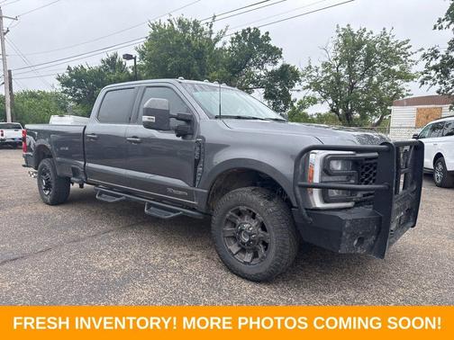 Gray Metallic 2023 Ford F-350 Lariat Super Duty