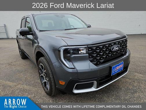Gray Metallic 2026 Ford Maverick Lariat