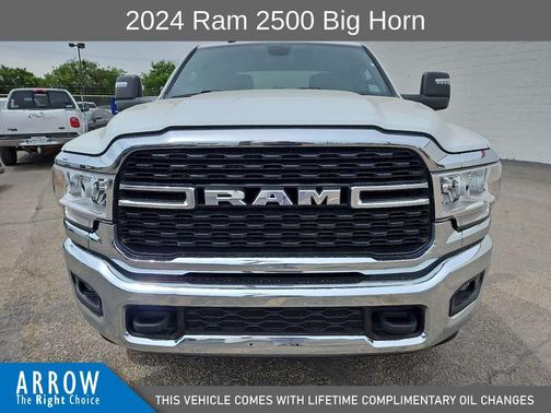 Bright White Clearcoat 2024 RAM 2500 Big Horn