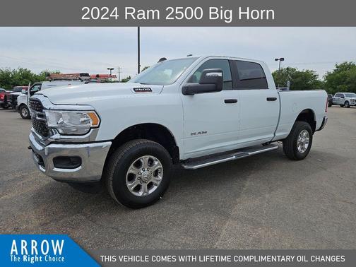 Bright White Clearcoat 2024 RAM 2500 Big Horn