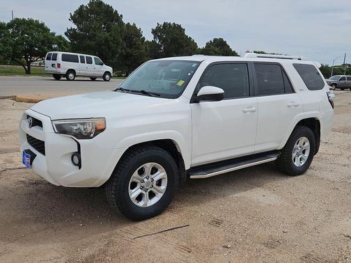 Super White 2015 Toyota 4Runner SR5