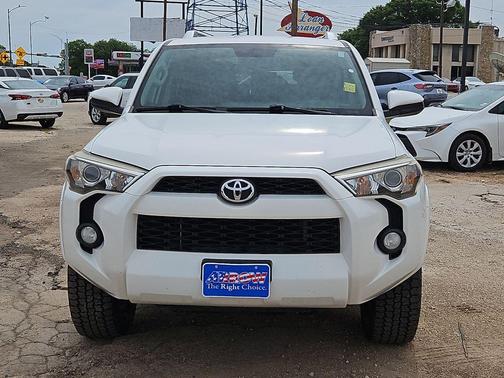 Super White 2015 Toyota 4Runner SR5