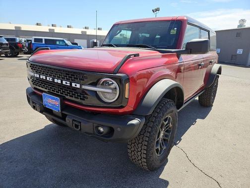 Red 2026 Ford Bronco Badlands