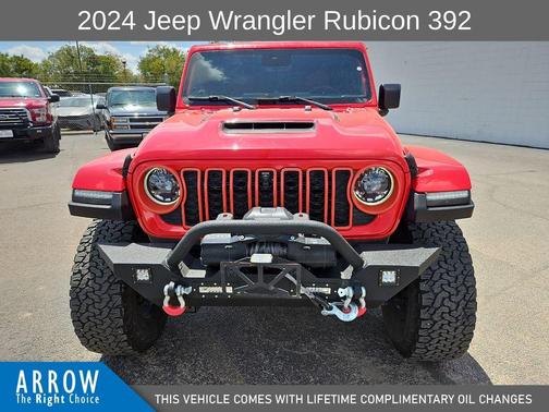Firecracker Red Clearcoat 2024 Jeep Wrangler Rubicon 392