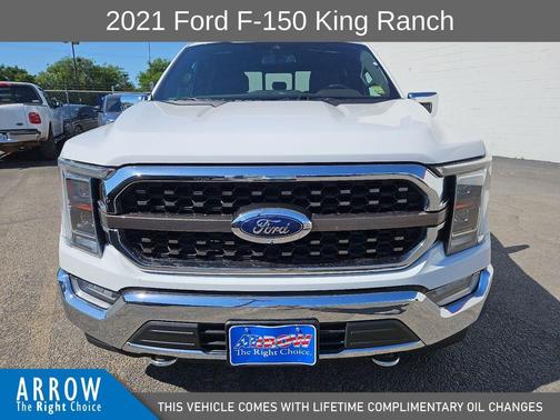 Oxford White 2021 Ford F-150 King Ranch