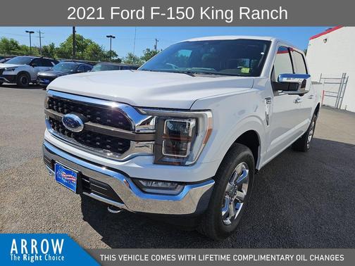Oxford White 2021 Ford F-150 King Ranch