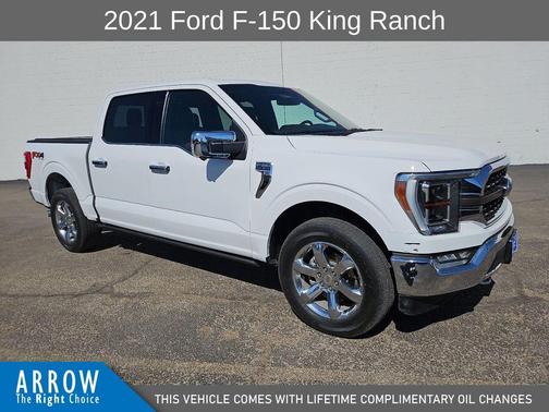 Oxford White 2021 Ford F-150 King Ranch