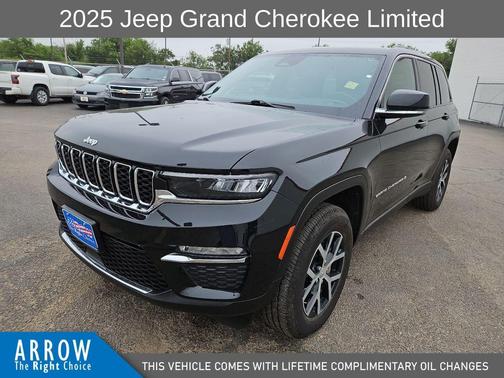 Diamond Black 2025 Jeep Grand Cherokee Limited
