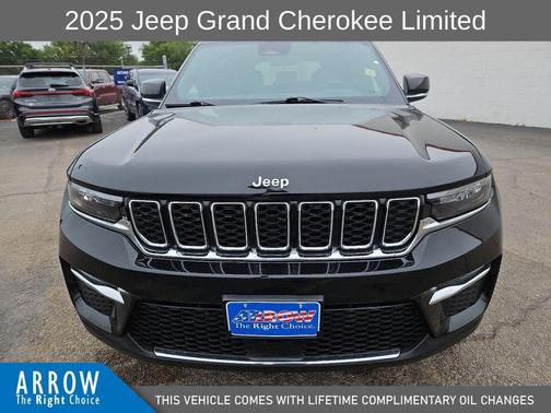 Diamond Black 2025 Jeep Grand Cherokee Limited