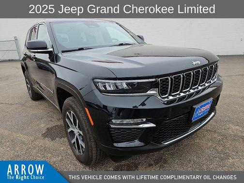Diamond Black 2025 Jeep Grand Cherokee Limited