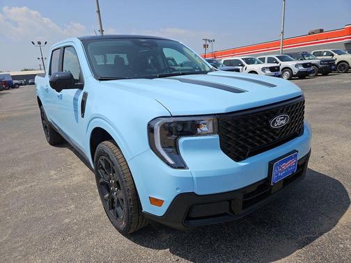 Light Blue 2026 Ford Maverick Lariat