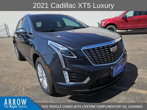 Wilder Metallic 2021 Cadillac XT5 Luxury