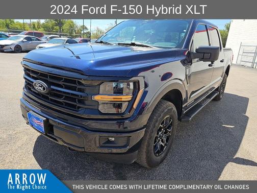 Blue Metallic 2024 Ford F-150 XLT