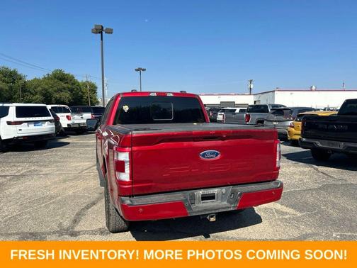 Red Metallic 2023 Ford F-150 Lariat