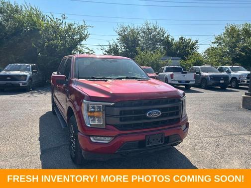 Red Metallic 2023 Ford F-150 Lariat