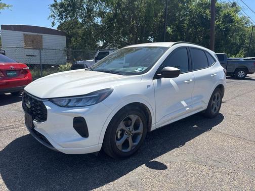White Metallic 2023 Ford Escape ST-Line