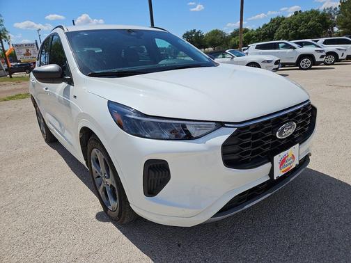 White Metallic 2023 Ford Escape ST-Line