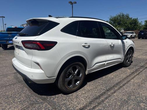 White Metallic 2023 Ford Escape ST-Line