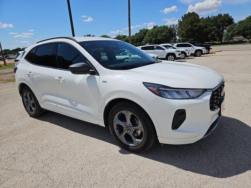 White Metallic 2023 Ford Escape ST-Line