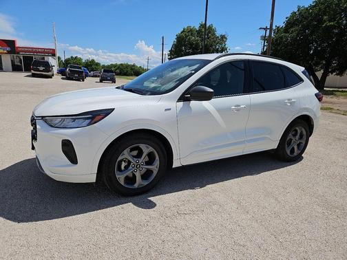 White Metallic 2023 Ford Escape ST-Line