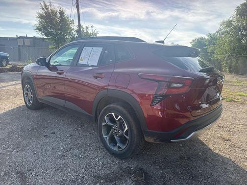Crimson Metallic 2025 Chevrolet Trax LT