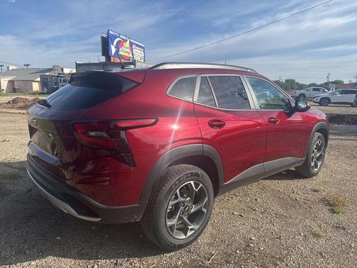 Crimson Metallic 2025 Chevrolet Trax LT
