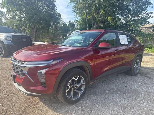 Crimson Metallic 2025 Chevrolet Trax LT