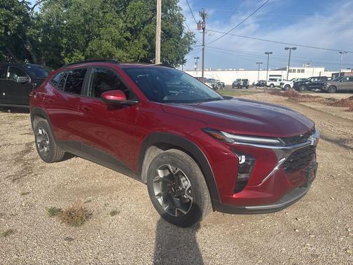 Crimson Metallic 2025 Chevrolet Trax LT